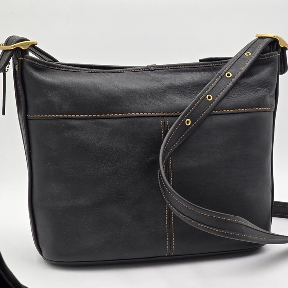 Coach Glovetanned Leather Andy Crossbody, EUC, Black - Picture 3 of 16